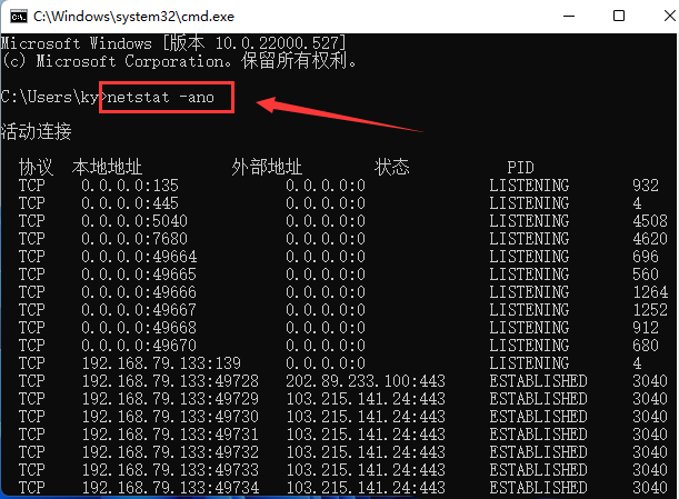 如何在Win11系统中查看某个端口是否被占用，并快速排查端口冲突问题