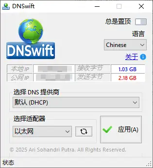 DNS工具DNSwift 1.1 中文版