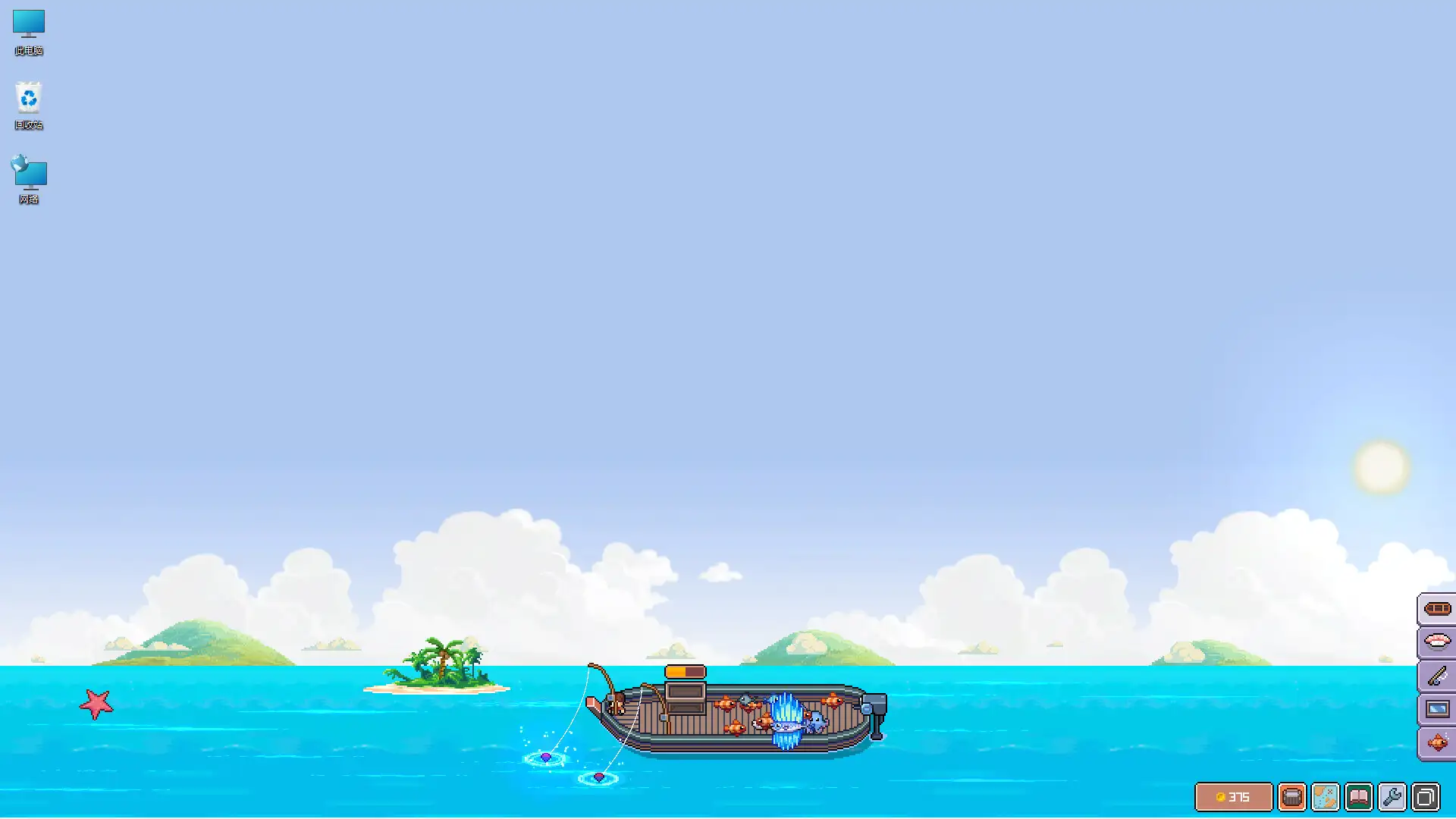 桌面放置钓鱼游戏《悠哉钓鱼》v1.06.15中文版