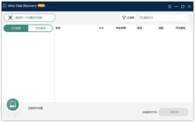 数据恢复Wise Data Recovery Pro v6.2.2.520中文绿色版