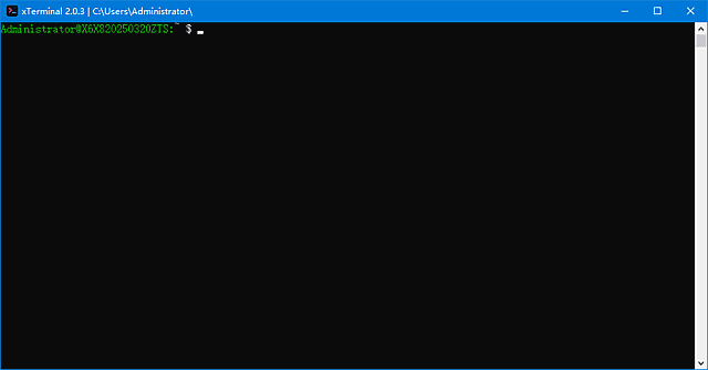 xTerminal v2.0.3 中文绿色版