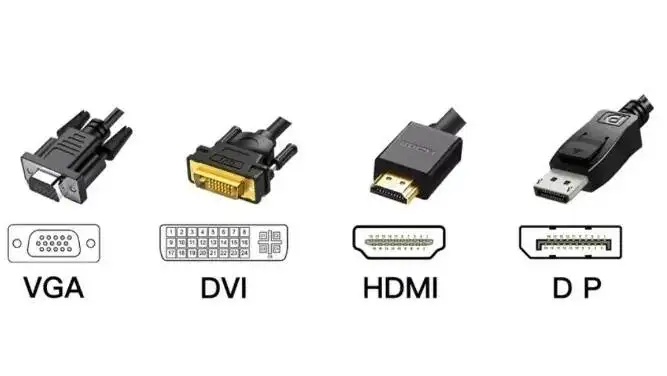 显示器接口有哪些?一文看懂常见显示接口类型(HDMI、DP、DVI、VGA)