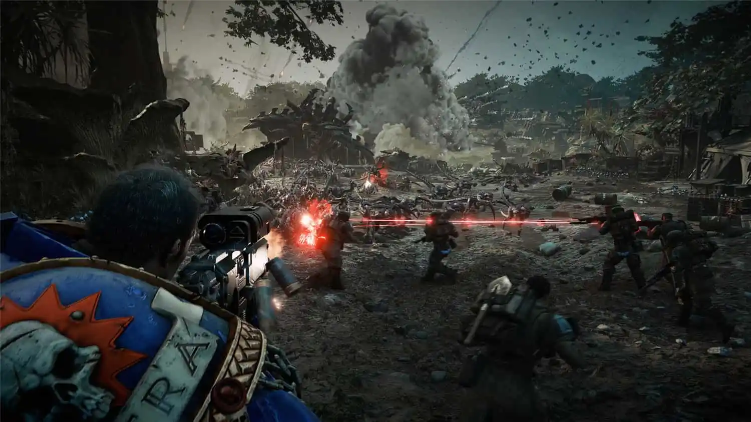 第三人称射击动作游戏《战锤40K：星际战士2》中文版