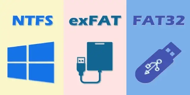 NTFS/FAT32/exFAT有什么区别？一文看懂文件系统区别