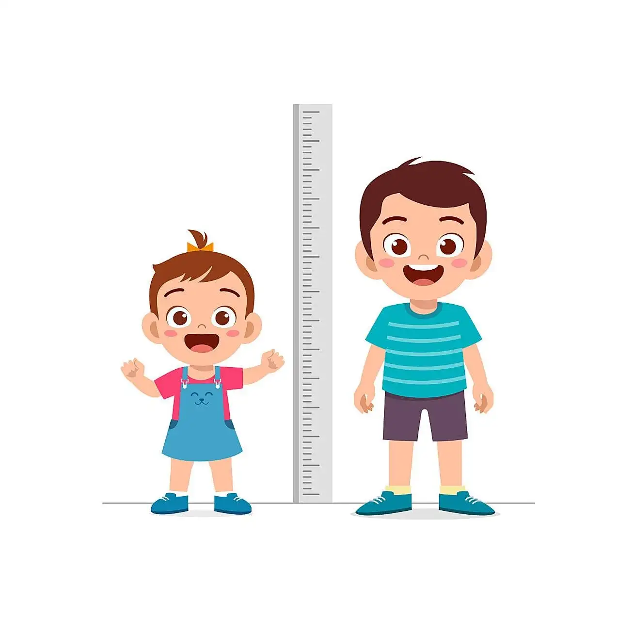 不同年龄段儿童身高体重标准对照表/0~18岁儿童身高体重标准对照表（男/女全年龄段）