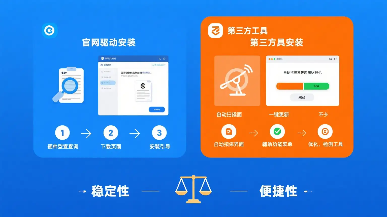 官网驱动vs第三方工具：驱动安装全攻略与对比分析